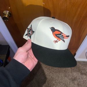 Baltimore orioles size 7 5/8th fitted cap